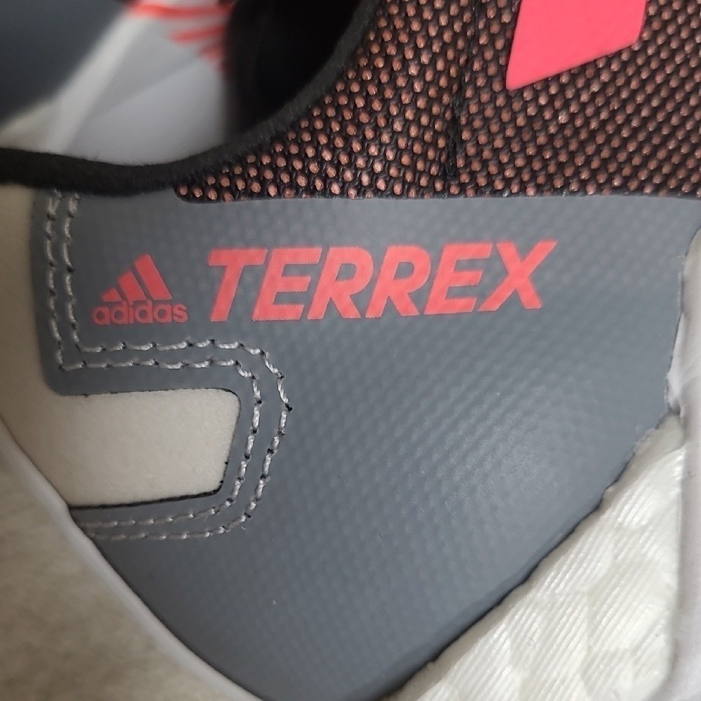 Adidas Terrex Agravic Ultra Trail Running Shoes Black Red Blue Womens 8 - Picture 5 of 6